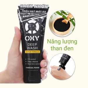 Sữa rửa mặt Oxy Deep Wash 130g dành cho nam