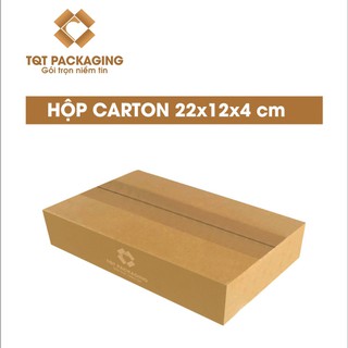 Combo 40 Hộp carton kích thước 22x12x4, Thùng carton,Thùng giấy,Thùng đóng hàng