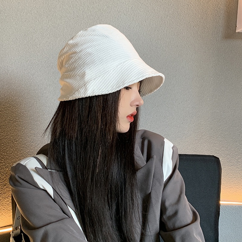 Mũ bucket màu trơn dành cho nữ