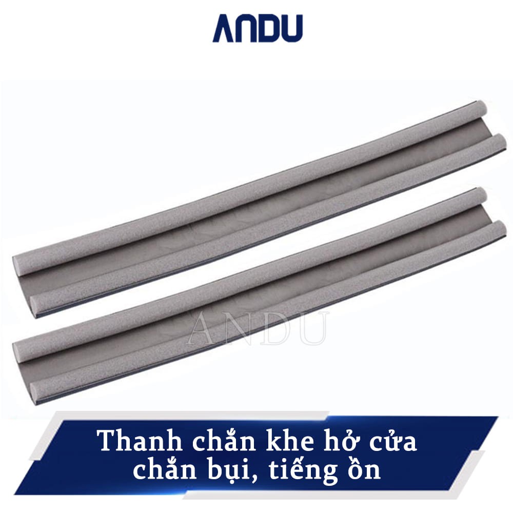 Thanh chắn chặn khe cửa nẹp mút xốp chống côn trùng tiếng ồn gió lùa gió điều hòa dễ dàng lắp đặt