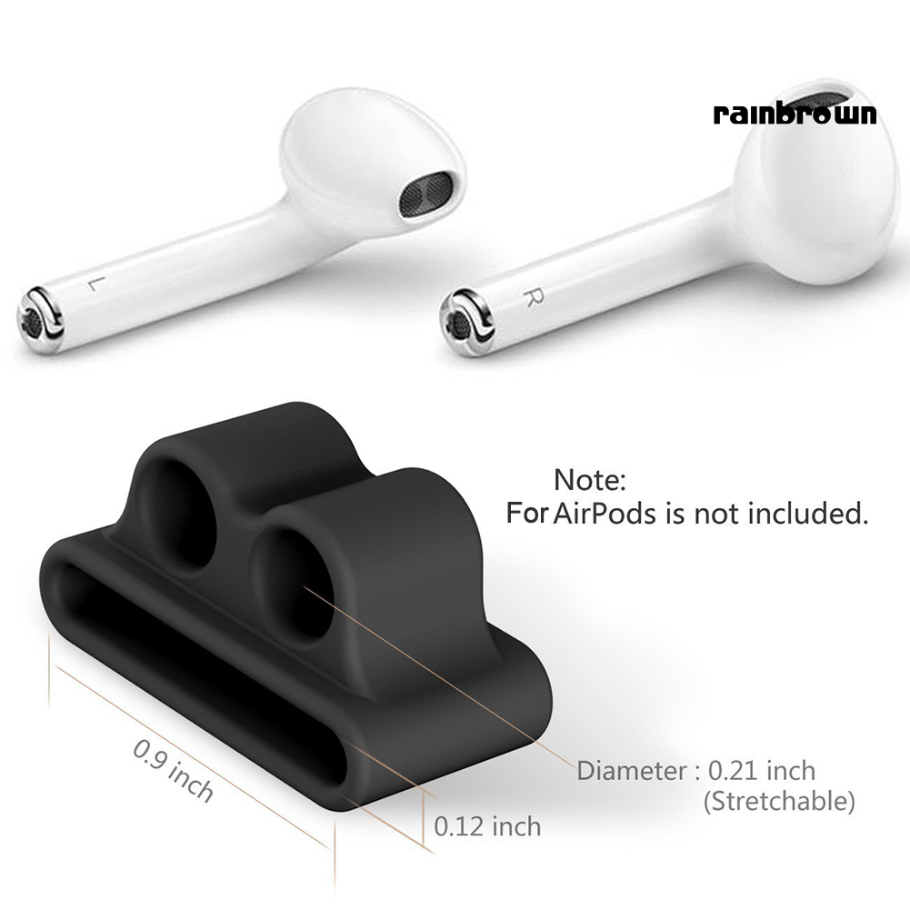 Vỏ Đựng Bảo Vệ Hộp Sạc Tai Nghe Airpods 1 / 2 Bằng Silicone