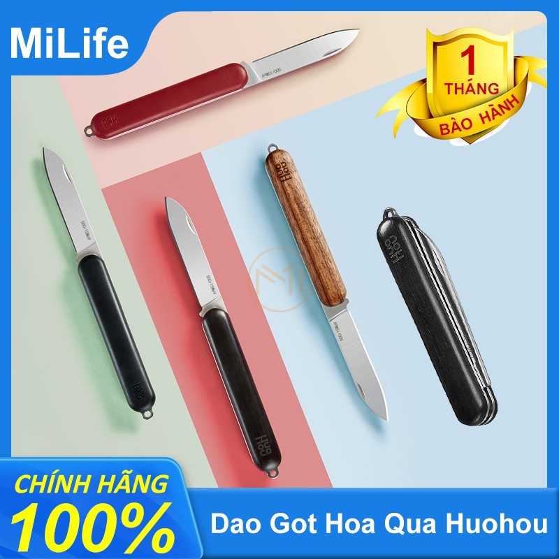 Dao Gọt Hoa Quả Du Lịch Gấp Gọn Mini- Bằng thép không gỉ Xiaomi YouPin HuoHou
