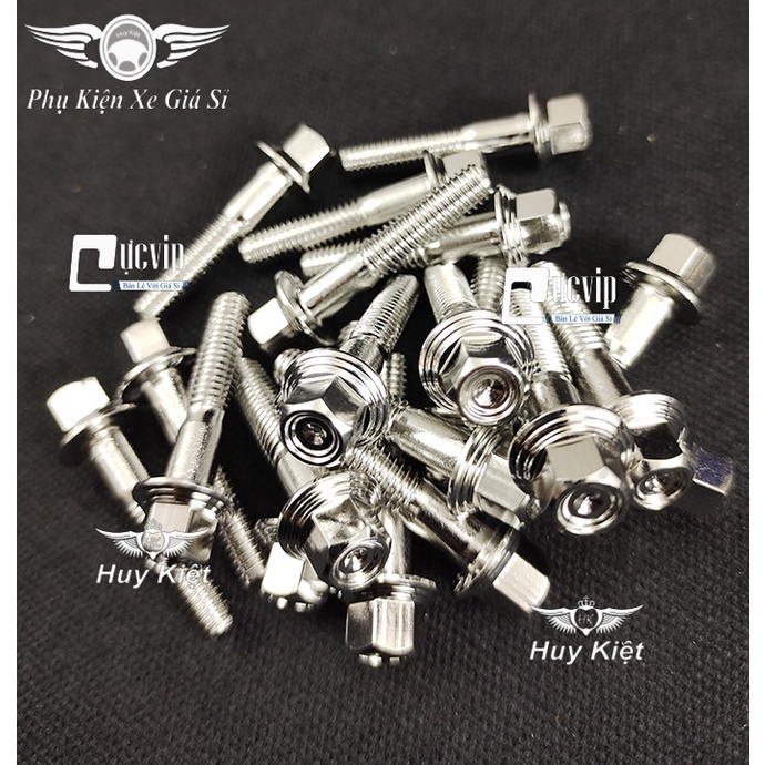 Ốc Salaya THÁI Inox 304 6Li3 Gắn Gù Bao Tay, Gù Tay Lái, Lóc Máy Mọi Loại Xe MS5474