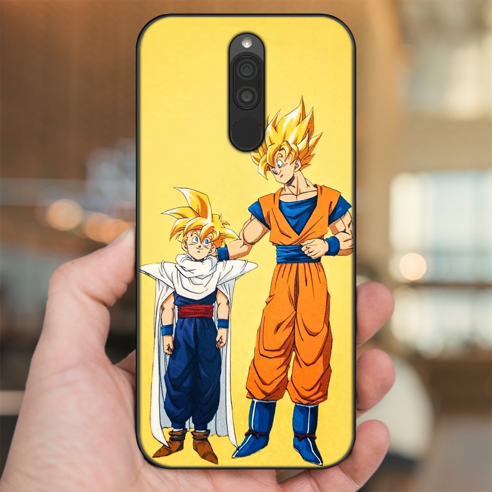 Ốp lưng Xiaomi Redmi 8 viền đen in hình Gohan Dragon Ball