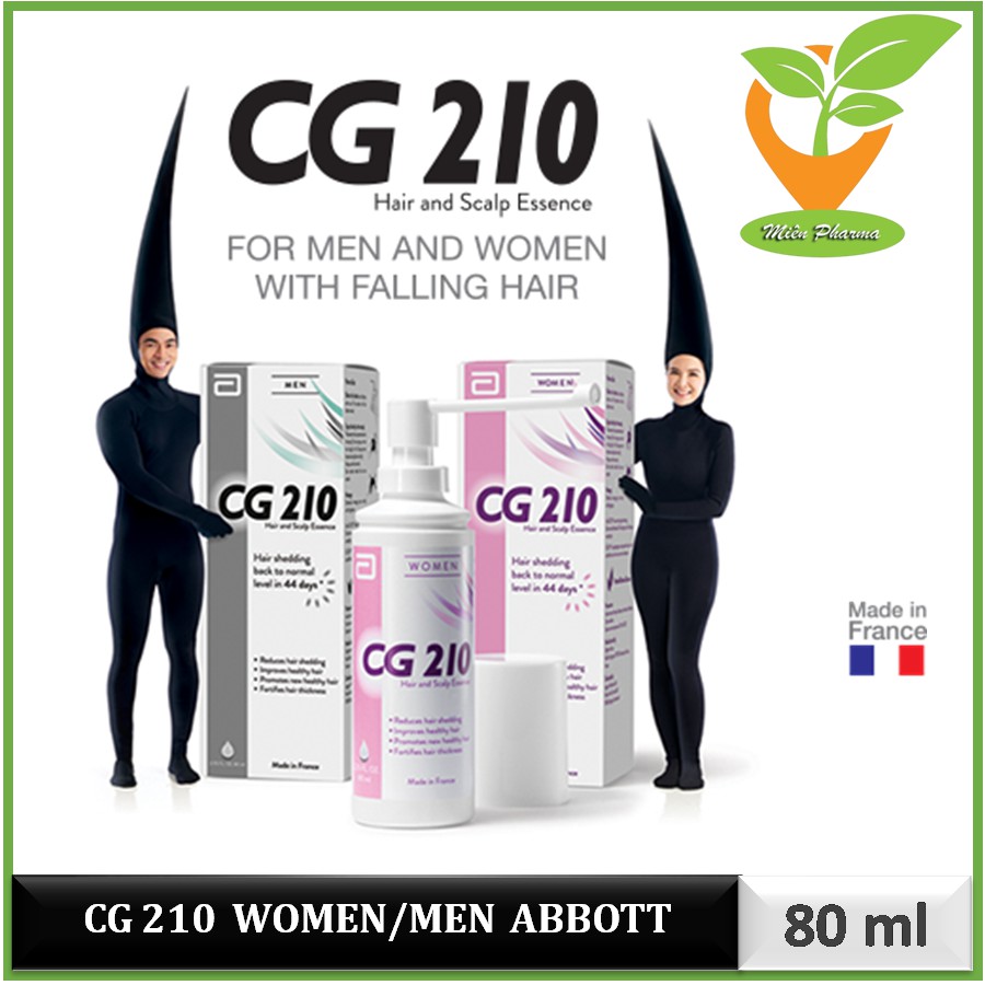 Tinh chất hỗ trợ mọc tóc CG 210 Abbott 80ml - [CG210 WOMEN] - [CG210 MEN]