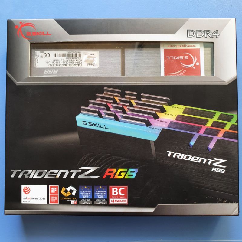 Kit RAM DDR4 G.skill TridentZ 32Gb  bus 3200 2nd