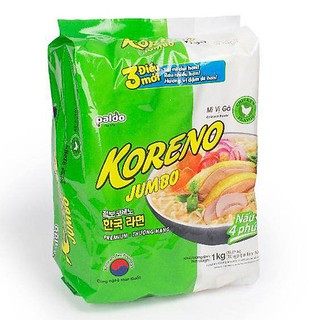 Mì Koreno Jumbo vị GÀ 1kg (10 gói)