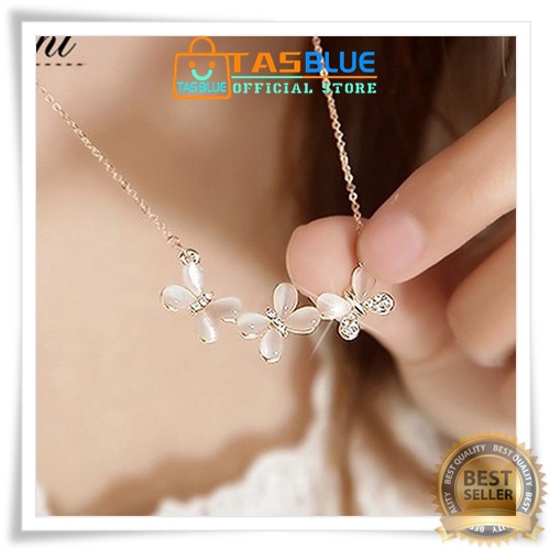 ♥Tasblue♥Dây Chuyền Mặt Hình Bướm Phong Cách Hàn Quốc Thời Trang Nhập Khẩu Cho Nữ H90