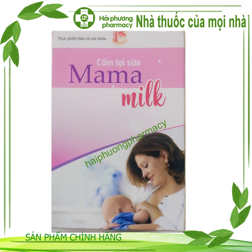 Cốm Lợi Sữa MaMa milk - Hỗ trợ lợi sữa, tăng tiết sữa giảm nguy cơ tắc tuyến sữa ở phụ nữ sau sinh và đang trong thời kỳ