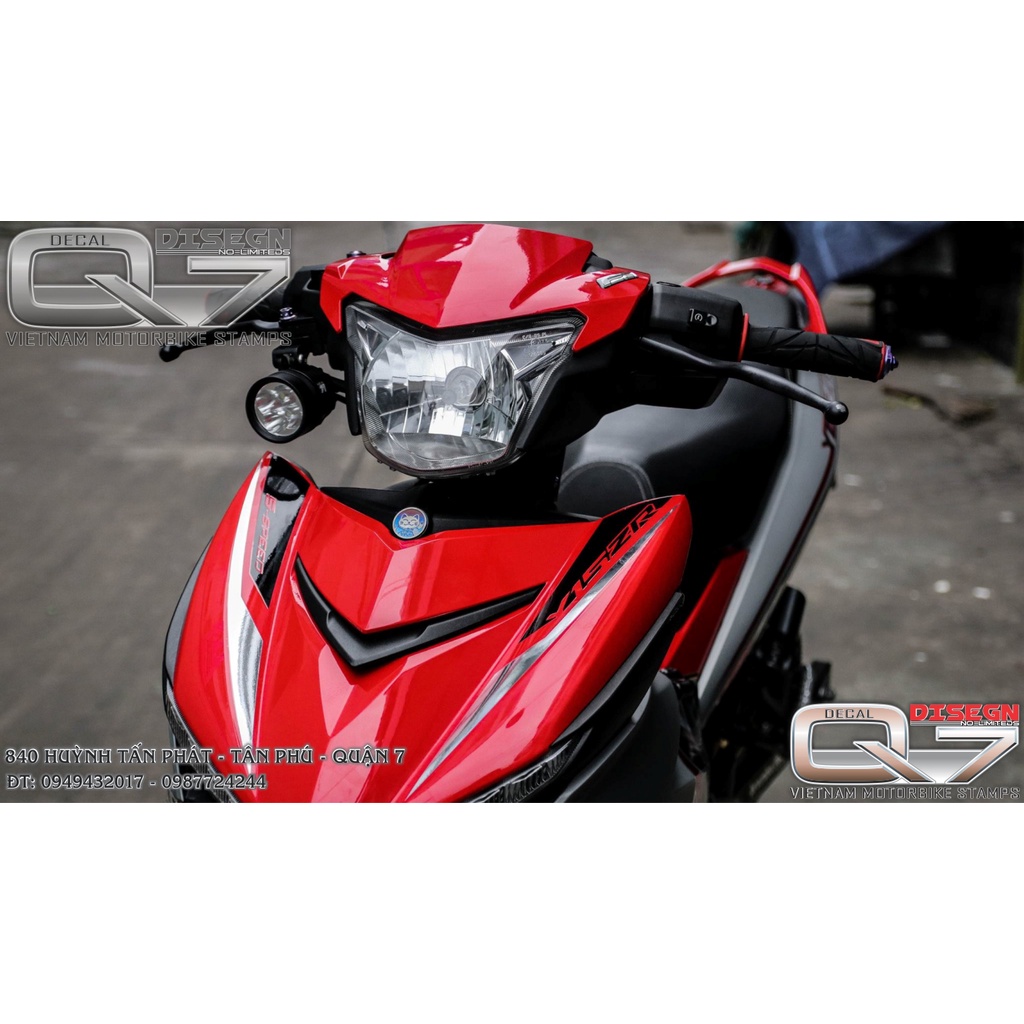 Tem Rời EXCITER 150 Y15ZR ĐỎ BẠC