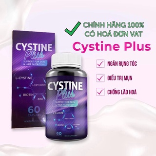 Viên uống giảm mụn, giảm rụng tóc cystine plus 60 viên