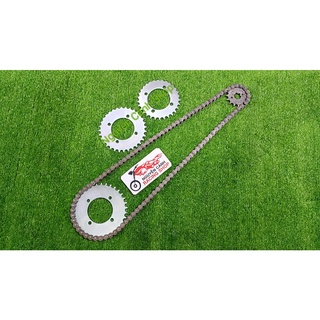 Bộ sên nhông dĩa Độ Sirius Exciter 135 15-28-30-32-34 Răn