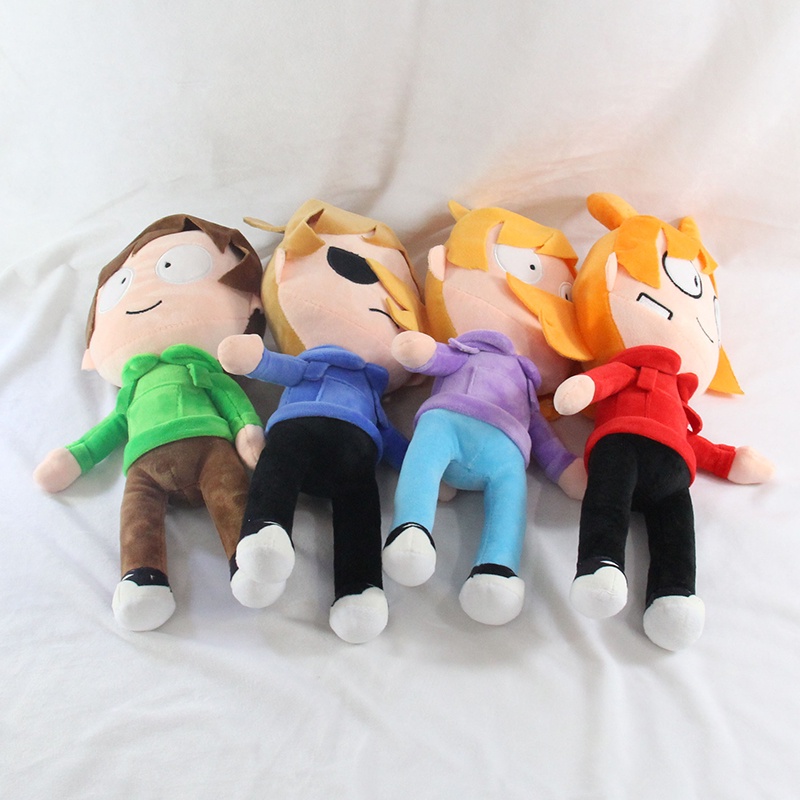 Đồ chơi nhồi bông hình eddsworld tord mềm mại bằng cotton pp