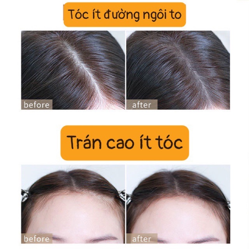 ❤️[Free ship ] Phấn phủ chân tóc che tóc bạc che khuyết điểm trán cao, trán bò liếm, tóc thưa ,chống nước lâu trôi mới.