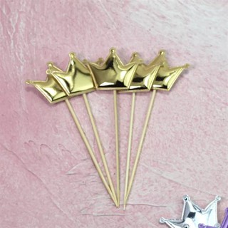 Set que cắm vương miện da vàng