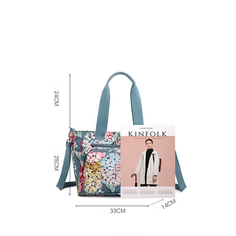 Túi Vải Đeo Chéo Phong Cách Retro Thời Trang Cho Nữ