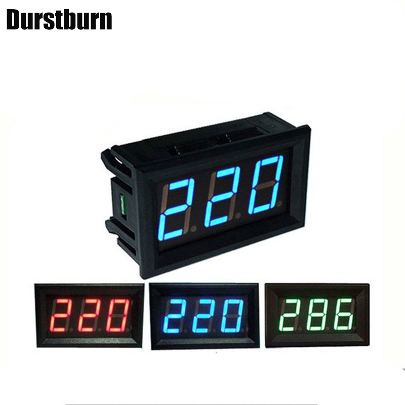 Vôn Kế Kỹ Thuật Số 110v-220v-380v Ac 70v Sang 500v 0.56 Inch