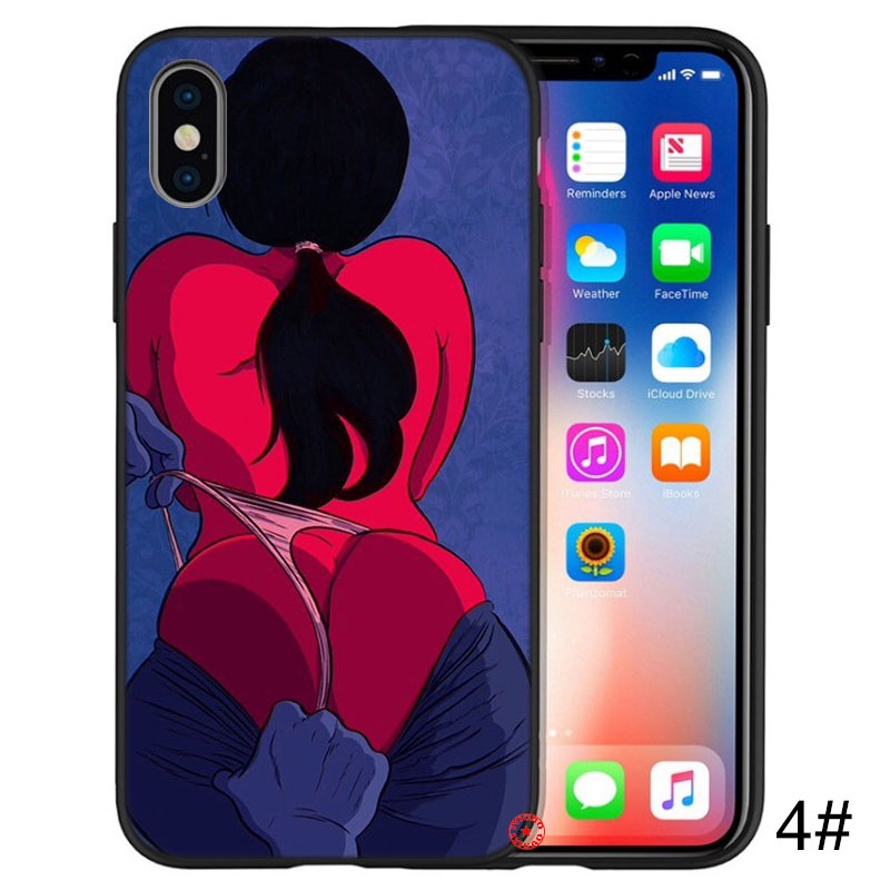 Fn90 Ốp Điện Thoại Silicon Mềm In Hình Cô Gái Quyến Rũ Cho iphone se xr 5 5s 6 6s 7 8 plus 11 pro max