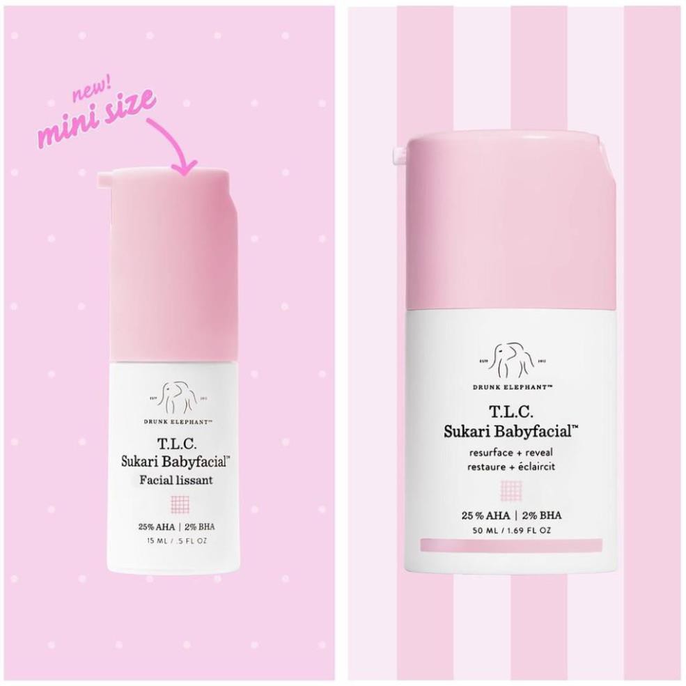 Mặt nạ trẻ hoá da Drunk Elephant T.L.C Sukari BabyFacial 5ml