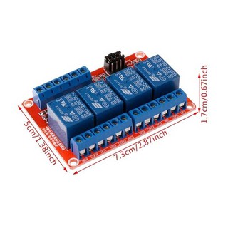 Module Relay 12VDC 4 Kênh H/L
