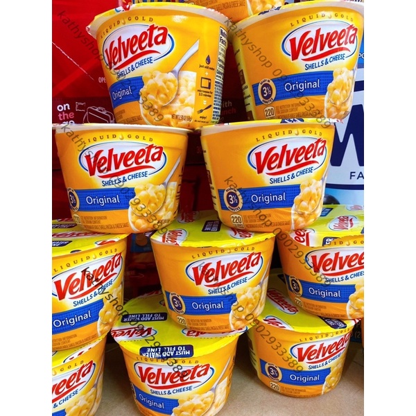 Nui phô mai sò Velveeta Shells & Cheese 68g