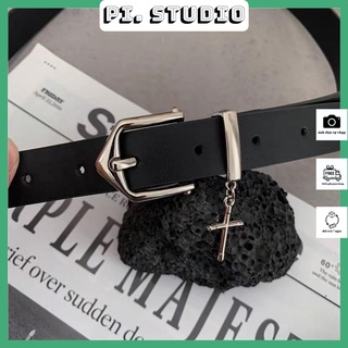 Thắt lưng nam chữ thập ,thắt lưng bản nhỏ phong cách hàn quốc ,dây nịt nam TL019