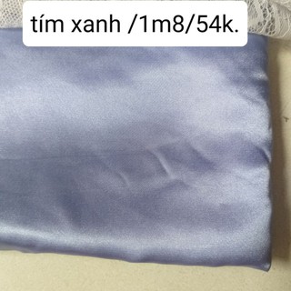Vải phi bóng , nhiều màu , khổ 1m4.(1m/30k)
