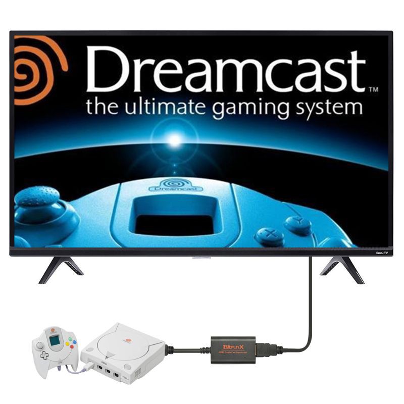 Bộ Chuyển Đổi Wili Hdmi Cho Sega Dreamcast Consoles Hdmi / Hd-Link