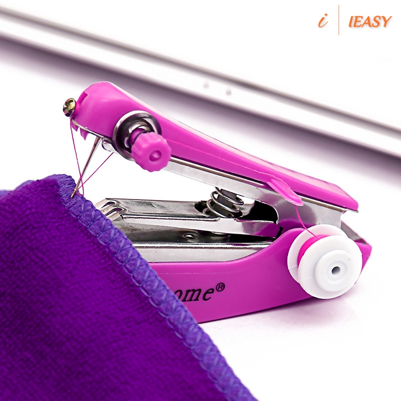 IE❤Hand-held Sewing Machine Mini Home Manual Small Portable Pocket Travel Essential