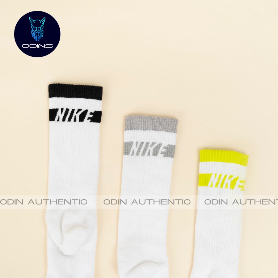 Tất Nike Nam Nữ Thể Thao Cao Cổ, Tất Dri-Fit Marcus NB Cao Cấp