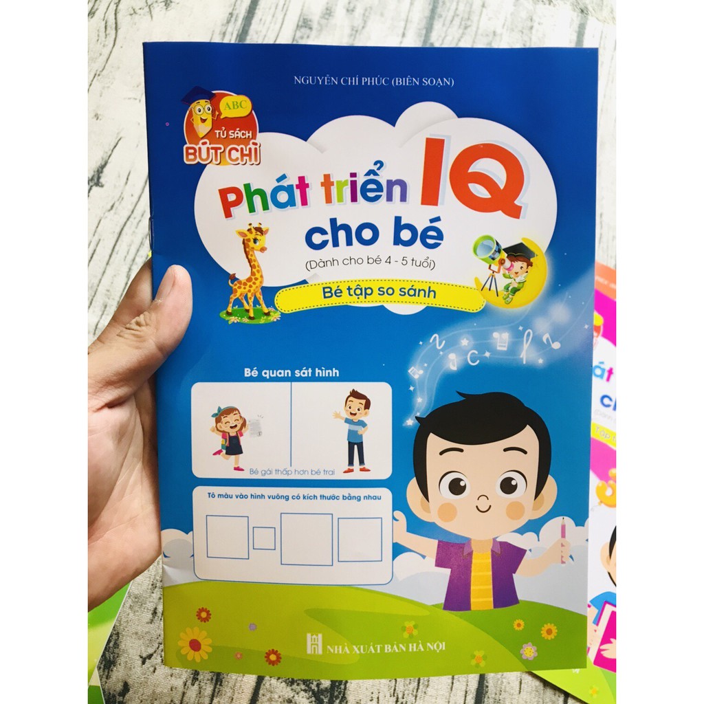 Phát Triển IQ Cho Bé (4-5 TUỔI)_Đồ chơi cho bé giá rẻ