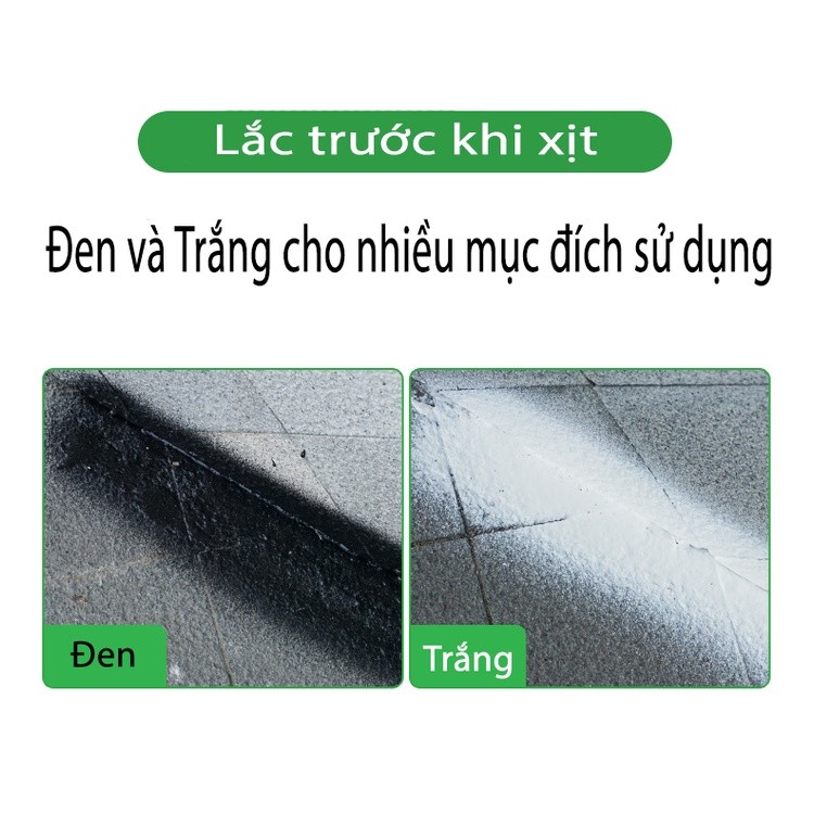 Bình Xịt Chống Thấm , Giúp Chống Thấm Tường, Trần , Mái Nhà, Sân Thượng, dung dịch cao su non Chai 450ml đa năng