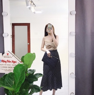 Áo len cúp ngực ( ảnh thật )