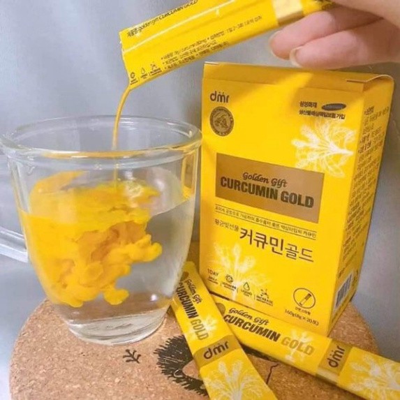 [Hàng mới về] Nghệ Nano Curcumin Gold Hàn Quốc hộp 60 gói