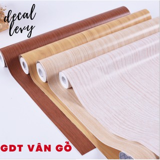 10m GIẤY DÁN TƯỜNG GIẢ GỖ NHIỀU MÀU