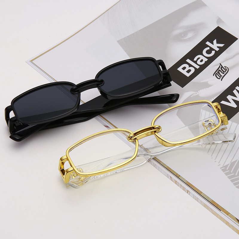 Kính Mát Gọng Vuông Phong Cách Hàn Quốc Dành Cho Nữ