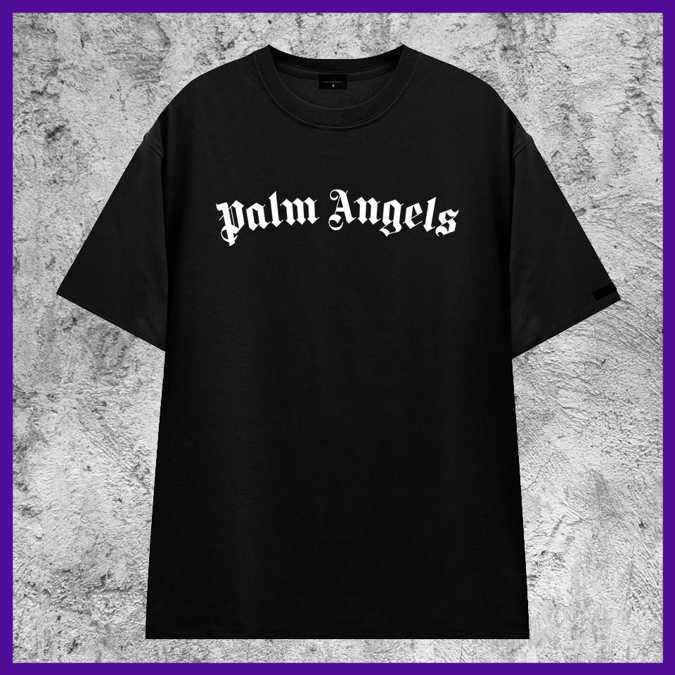 Áo phông palm angels - áo thun palm angels gấu bướm unisex nam nữ, cotton cao cấp, co giãn, cổ tròn - Wolfer Store