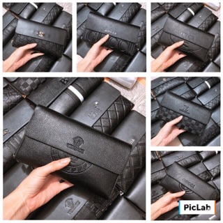 Ví Nam cầm tay nắp gập các kiểu