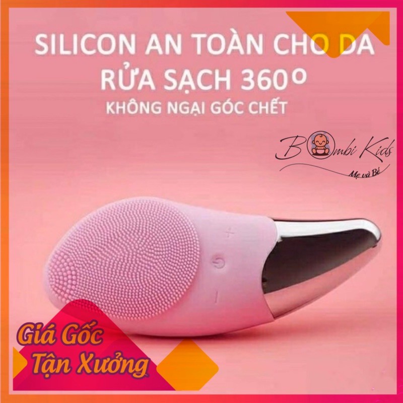 [GIÁ HUỶ DIỆT-SALE SỐC] Máy rửa mặt SONIC FACIAL BRUSH - cổng sạc USB - 3 chức năng