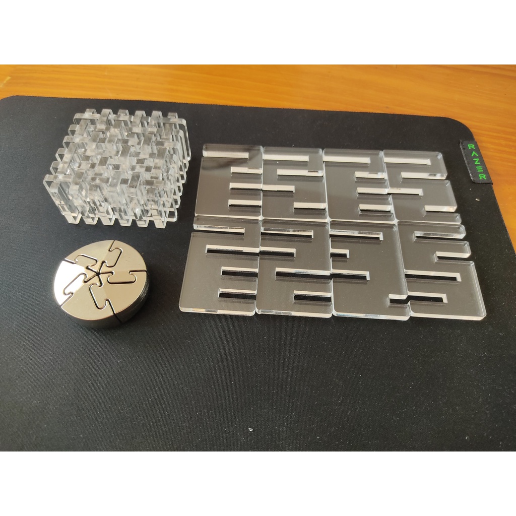 Đồ chơi trí tuệ_Thử thách trí não Lattice Puzzle_Hack não_IQ Toy_Giải đố_Thông minh_Phát triển Tư Duy_Rèn luyện