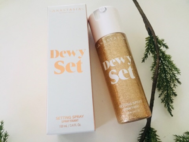 Dầu Anastasia Beverly Hills Shimmer Body Oil và xịt Dewy Set Setting Spray | BigBuy360 - bigbuy360.vn