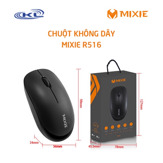 [SỈ- LẺ] Chuột Máy Tính Không Dây MIXIE R516 ĐỘ NHẠY, ĐỘ BỀN CAO, GIẢM TIẾNG ỒN