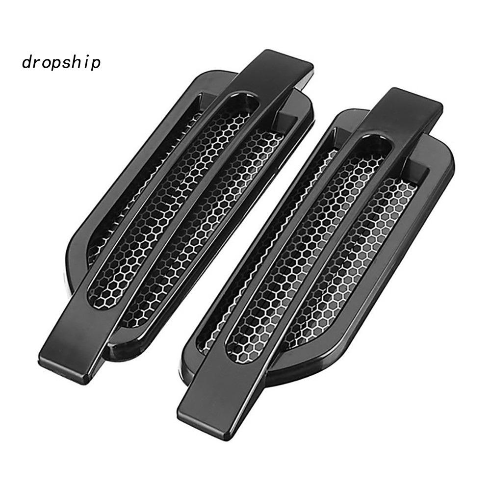 1 Cặp Miếng Dán Trang Trí Nắp Capo Xe Hơi Hình Lưới Tản Nhiệt / Nắp Ca Pô Độc Đáo Cho Xe Hơi DP 1 Cặp