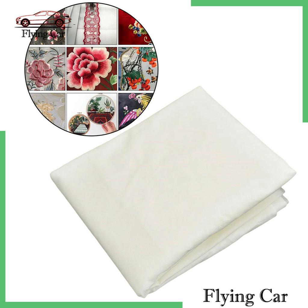 [Lzdjfmy2] Màng Thêu Hòa Tan Trong Nước Màu Trắng