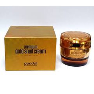 Kem dưỡng da chiết xuất ốc sên vàng Goodal Premium Gold Snail Cream 50ml