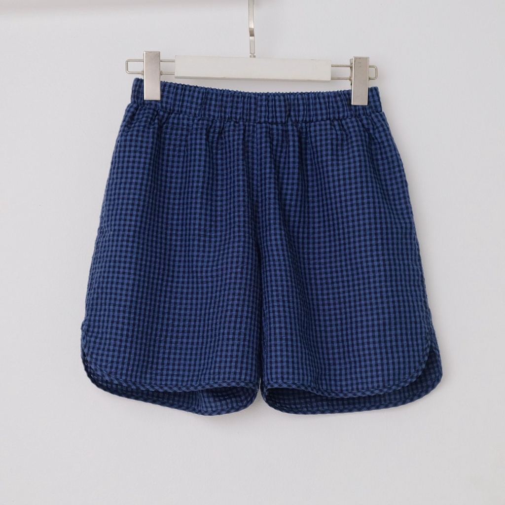 THE19CLUB - Quần kẻ caro cotton dập 4 màu sắc - MOMO shorts