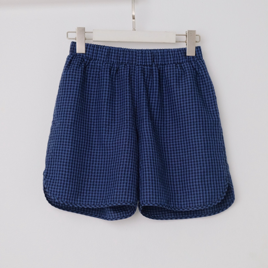 THE19CLUB - Quần kẻ caro cotton dập 4 màu sắc - MOMO SHORTS