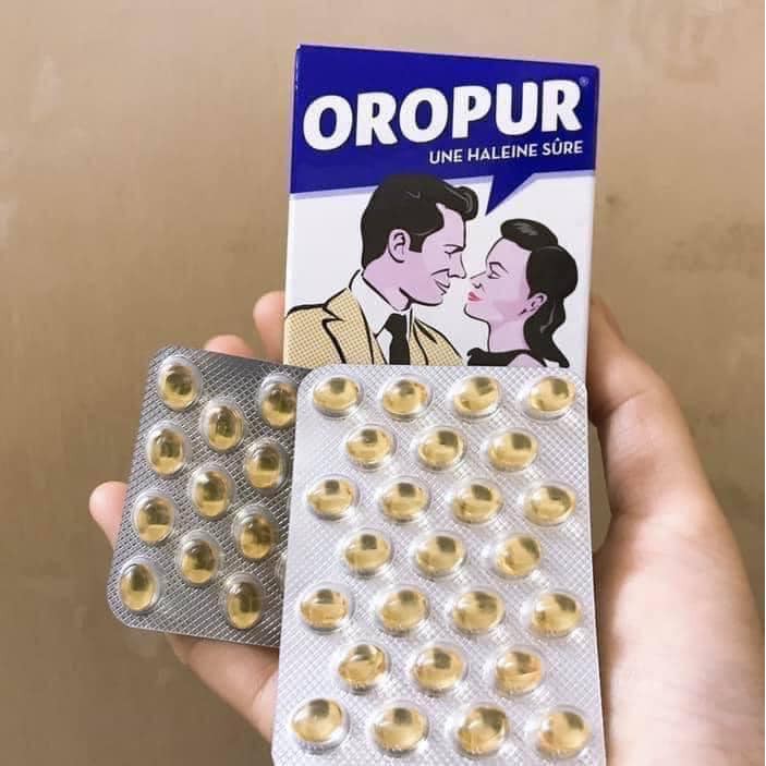 Viên uống thơm miệng OROPUR 50 viên