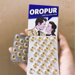 Viên uống thơm miệng oropur 50 viên