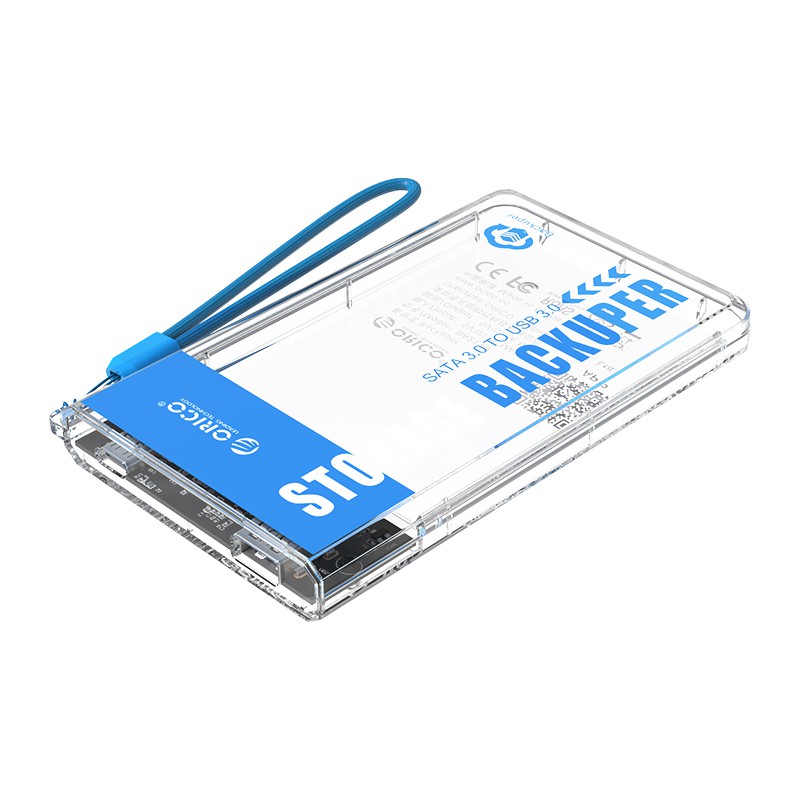 Hộp Ổ Cứng Orico BA2110-CR Backuper 2.5 SSD/HDD SATA 3 USB 3.0 - Hàng Chính Hãng